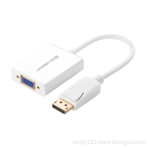 UGREEN DisplayPort to VGA+Audio converter cable--Aluminum Case